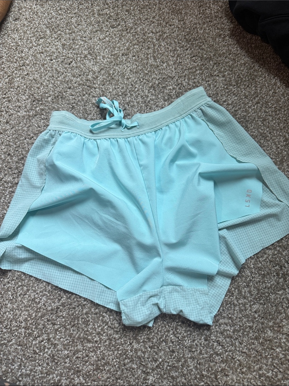 Light Blue Women's Athletic Shorts